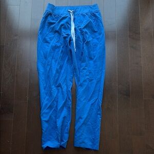 Figs royal Blue livingston scrub pants
